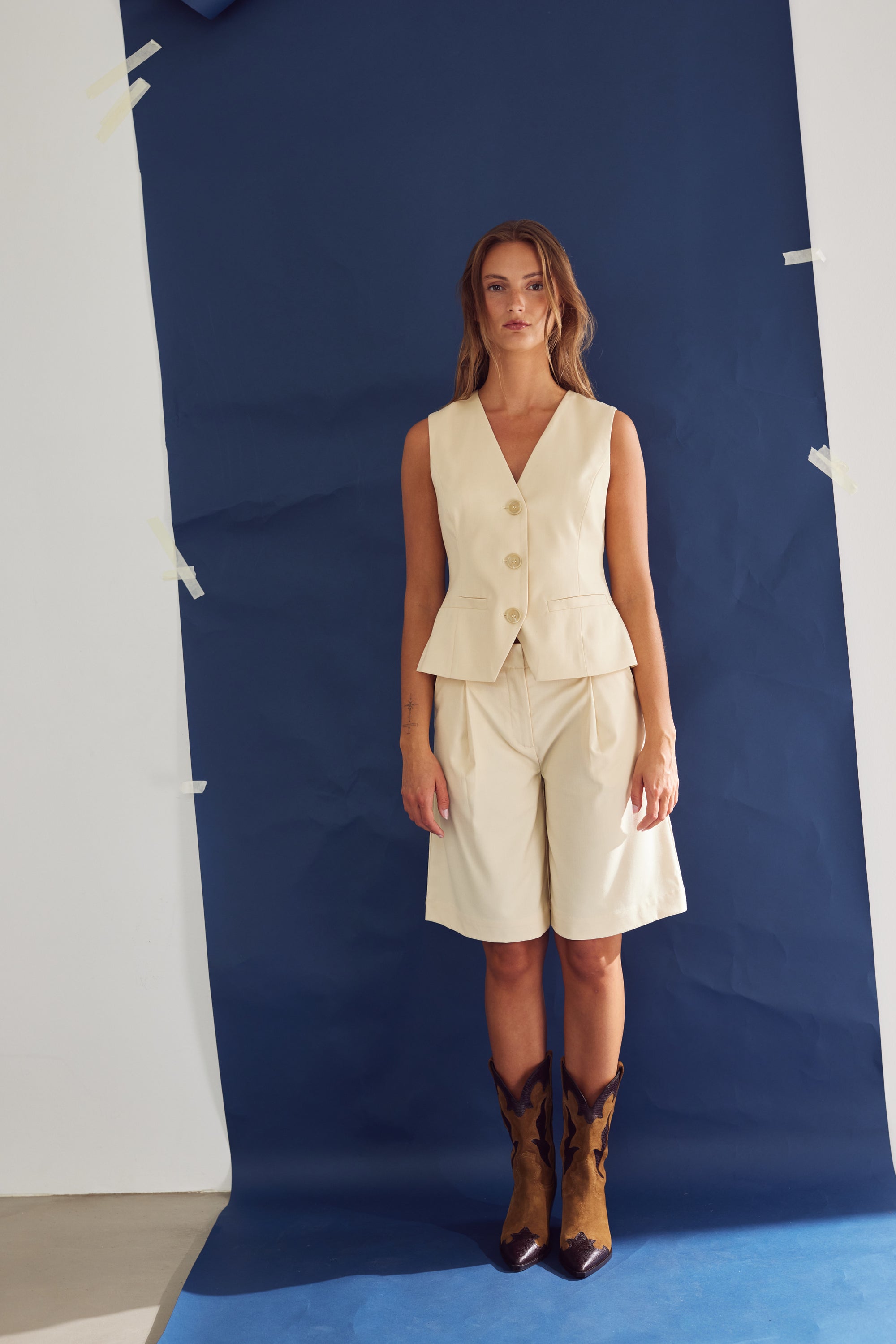 Kaziana Shorts, Butter