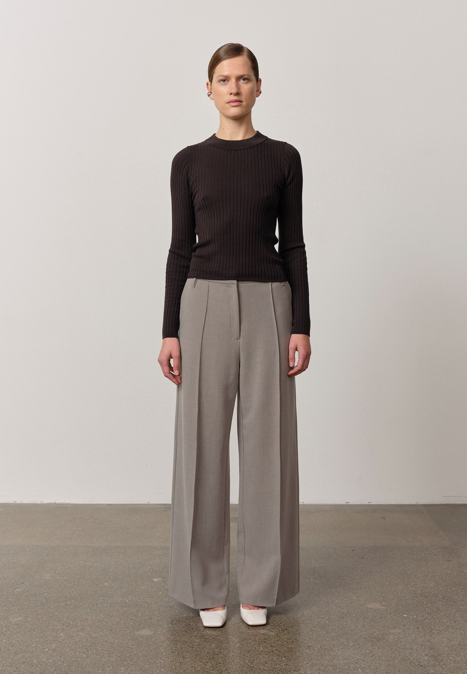Kimberly Pants, Light Grey