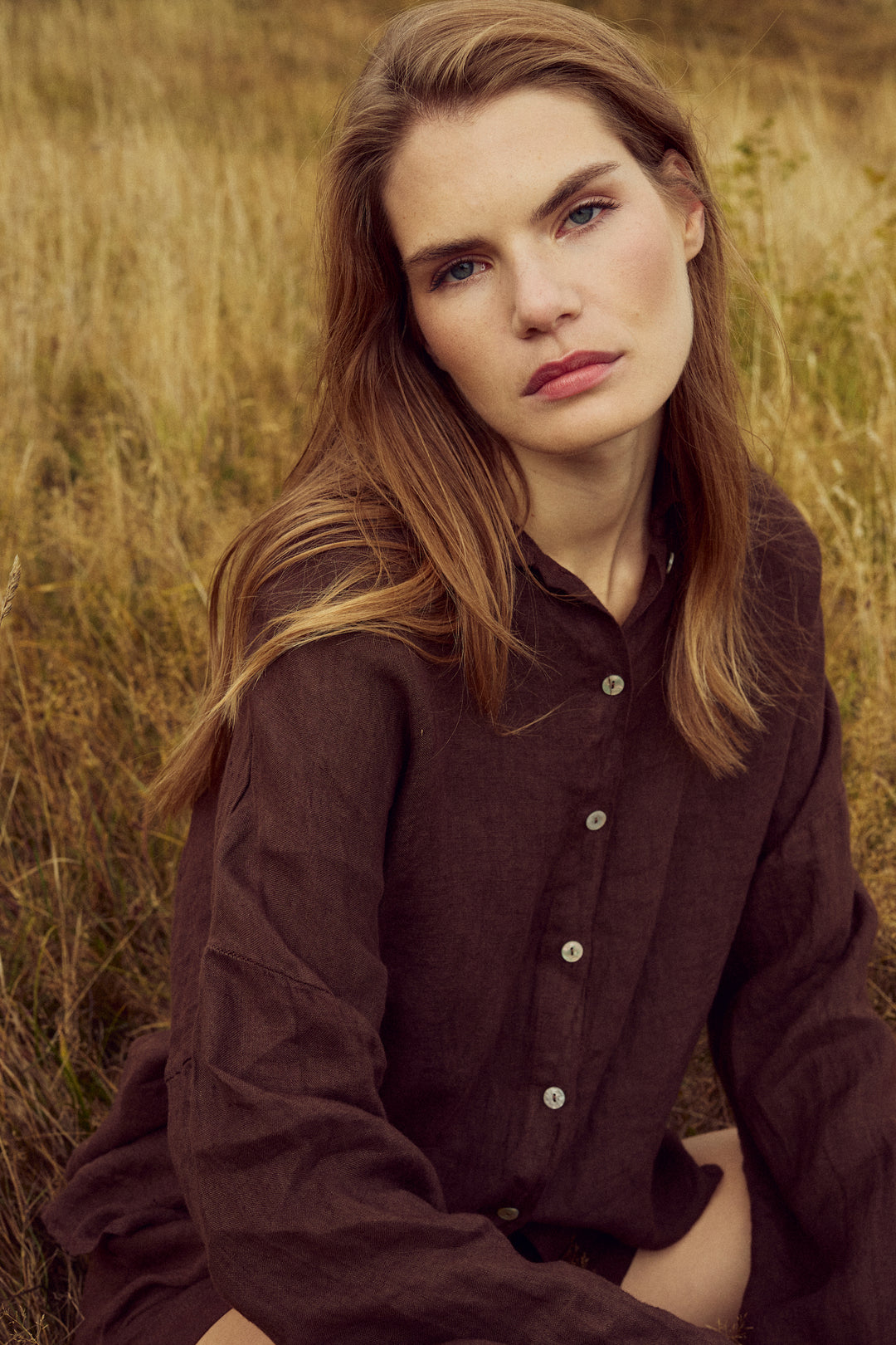 Leonora Shirt, Brown