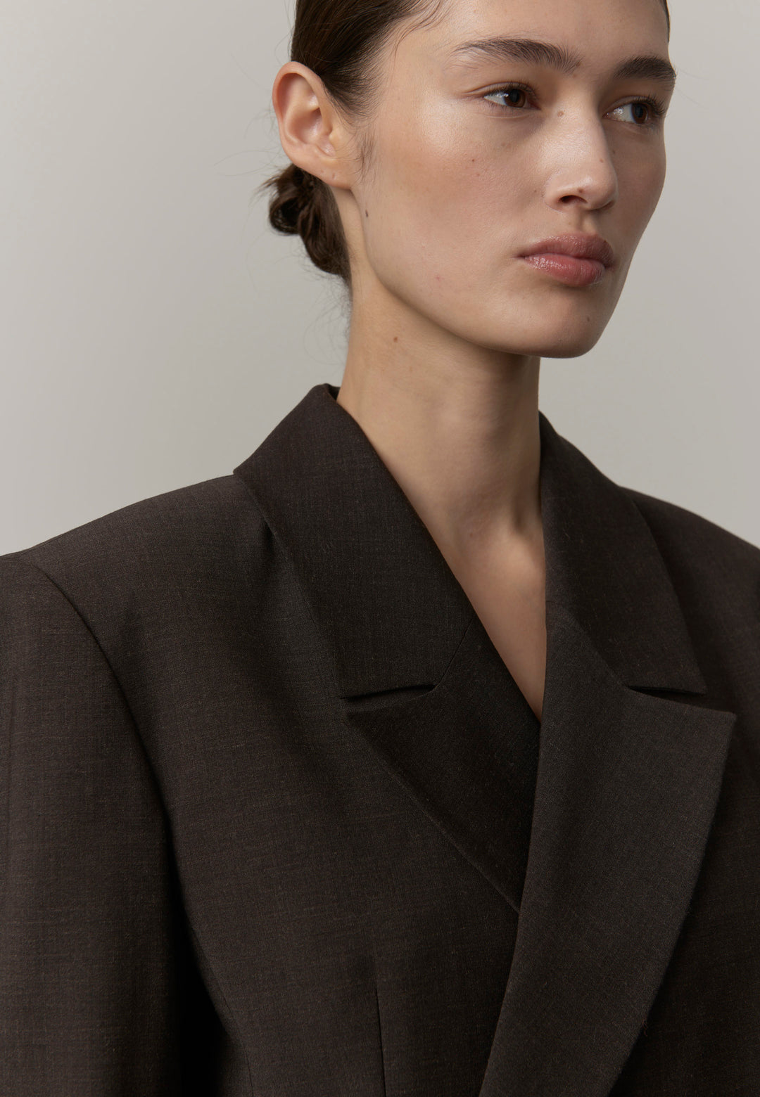 Lilith Regular Blazer - Brown Melange