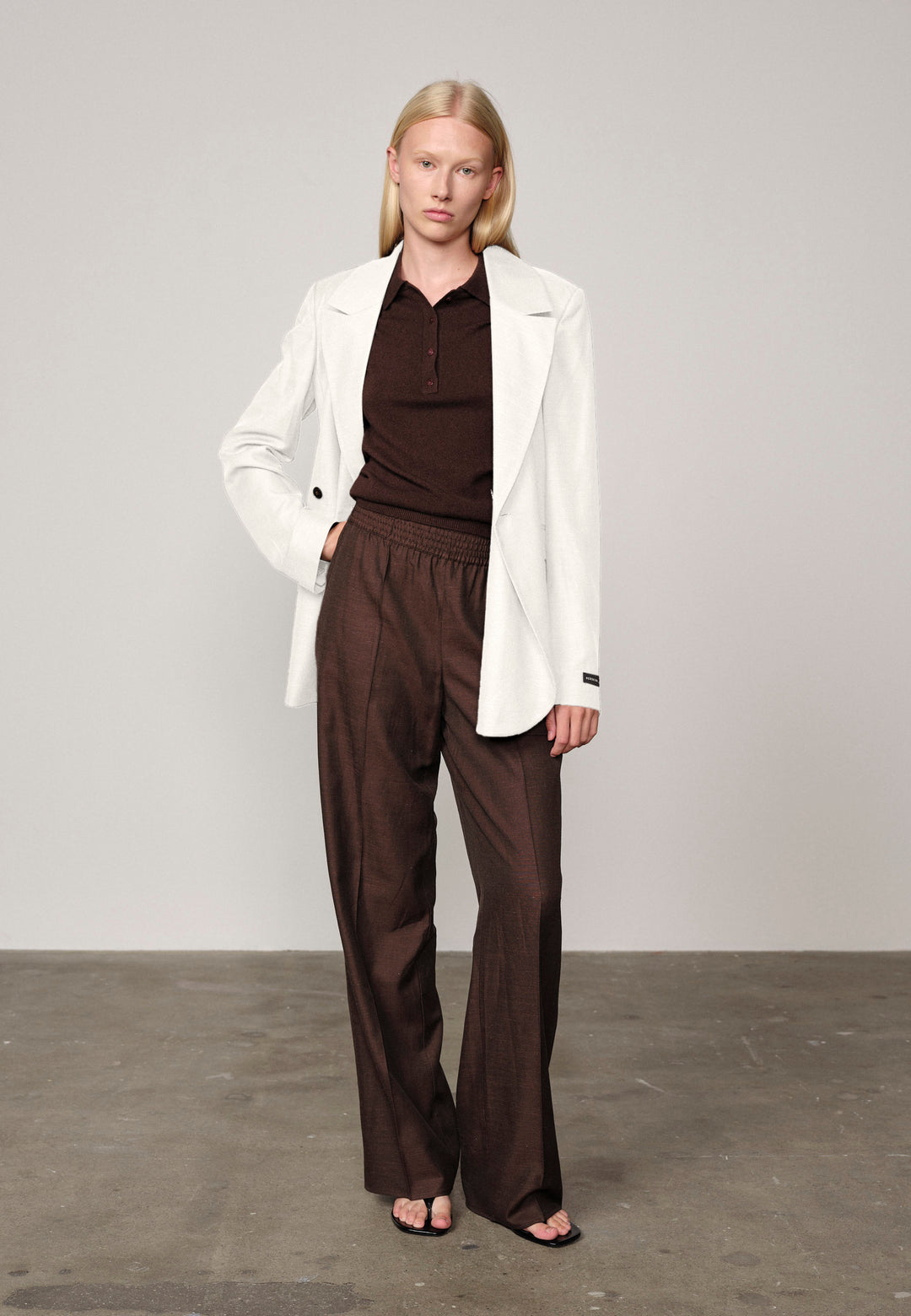 Lilith Regular Blazer, White