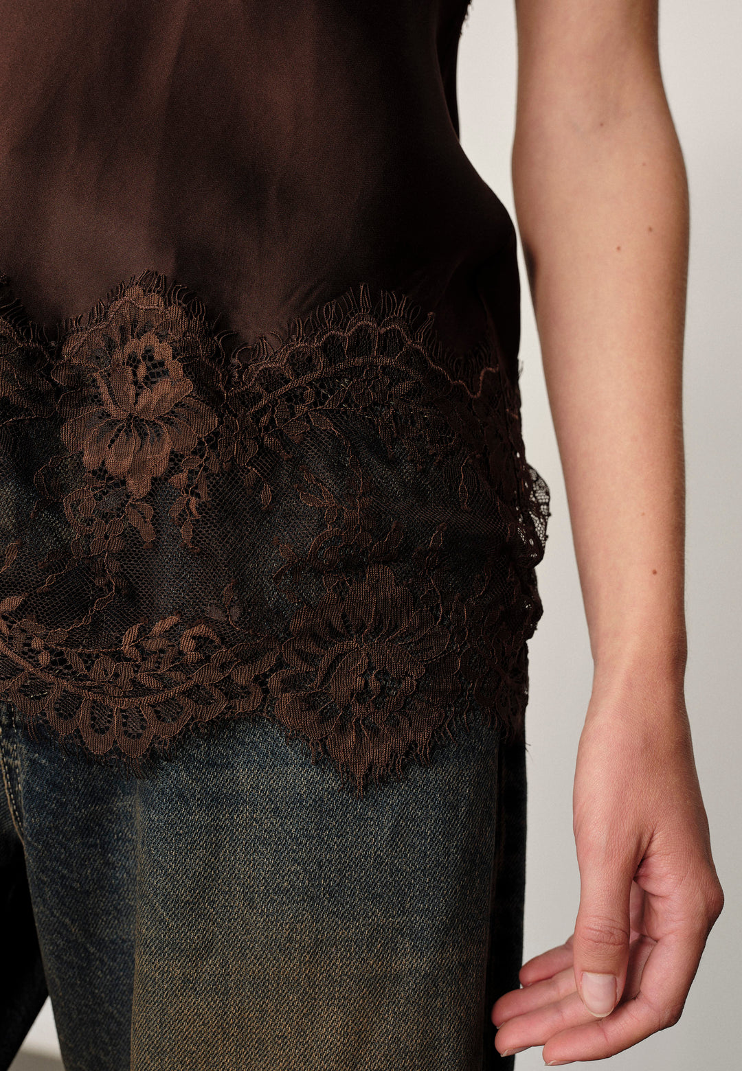 Linnea Top, Java Brown