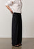 Lotus Pants, Navy Pinstripe