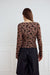 Lucille top, Morel Print