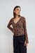Lucille top, Morel Print