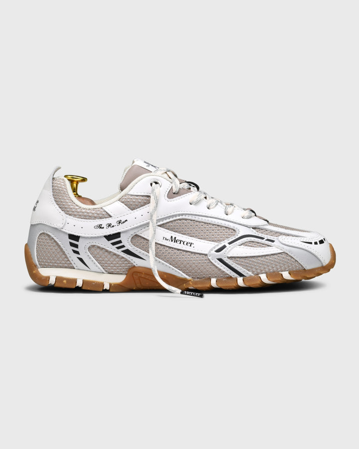 The Re-Run Drive, White/Brown