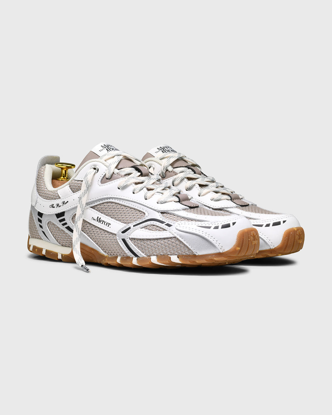 The Re-Run Drive, White/Brown