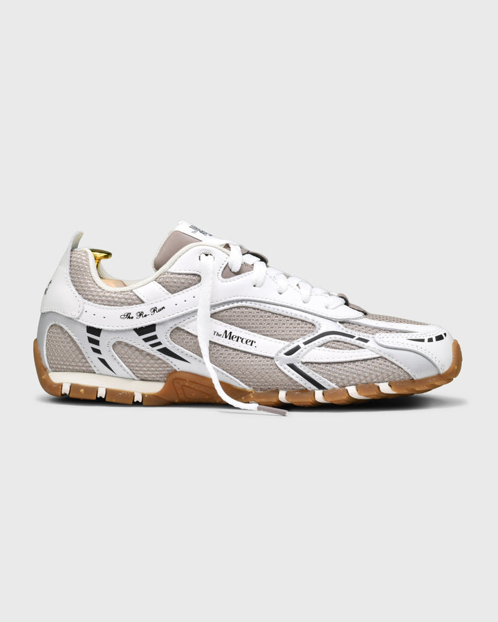 The Re-Run Drive, White/Brown