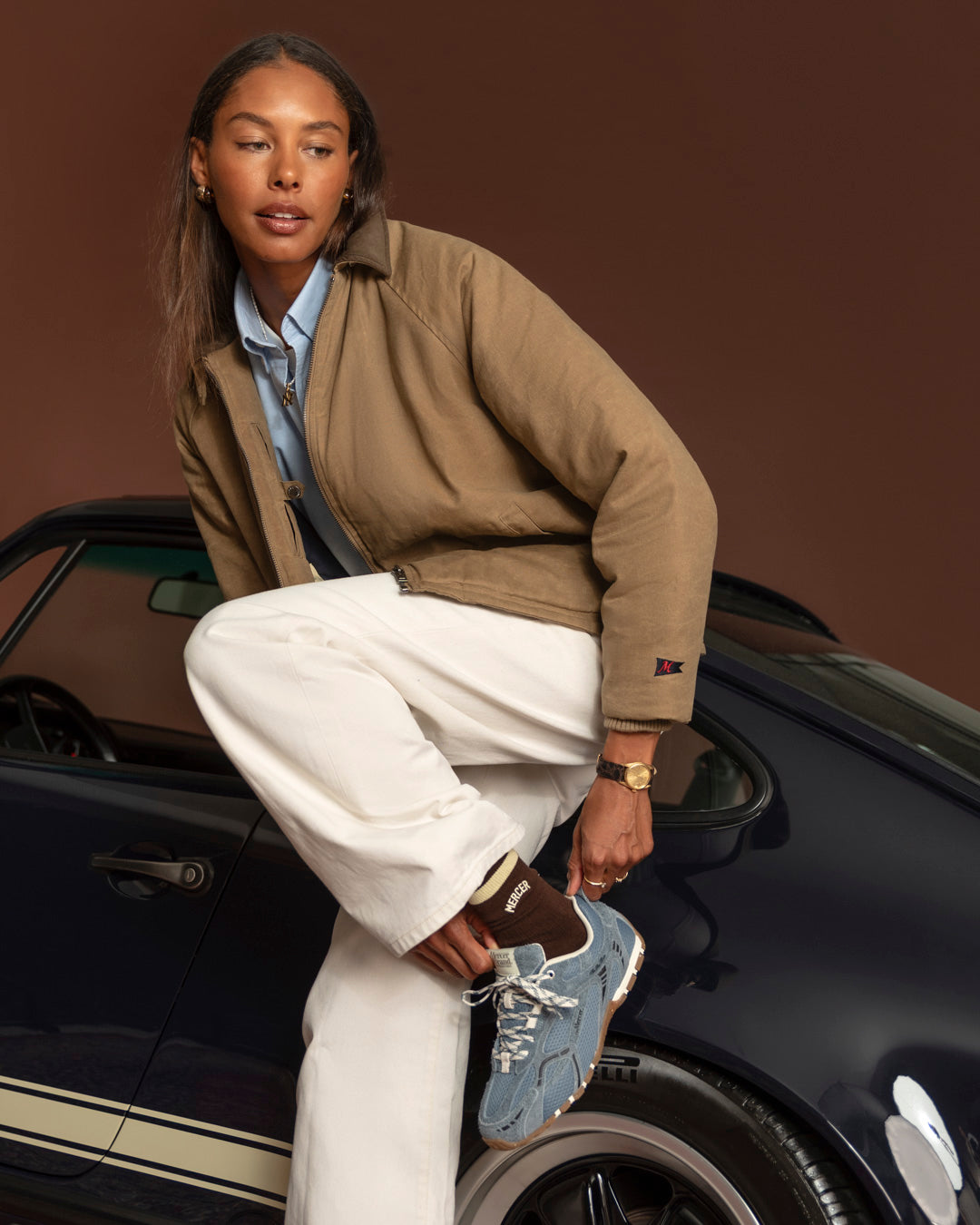 The Re-Run Drive Suede - Blue