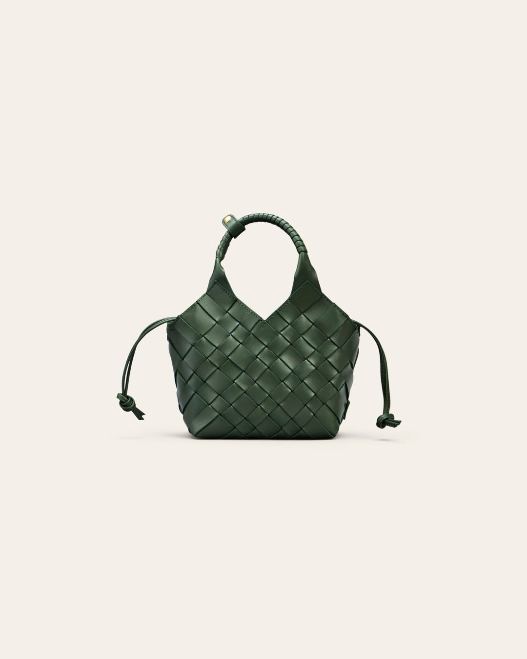 Misu Leather Bag Mini, Green