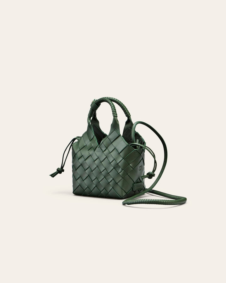 Misu Leather Bag Mini, Green