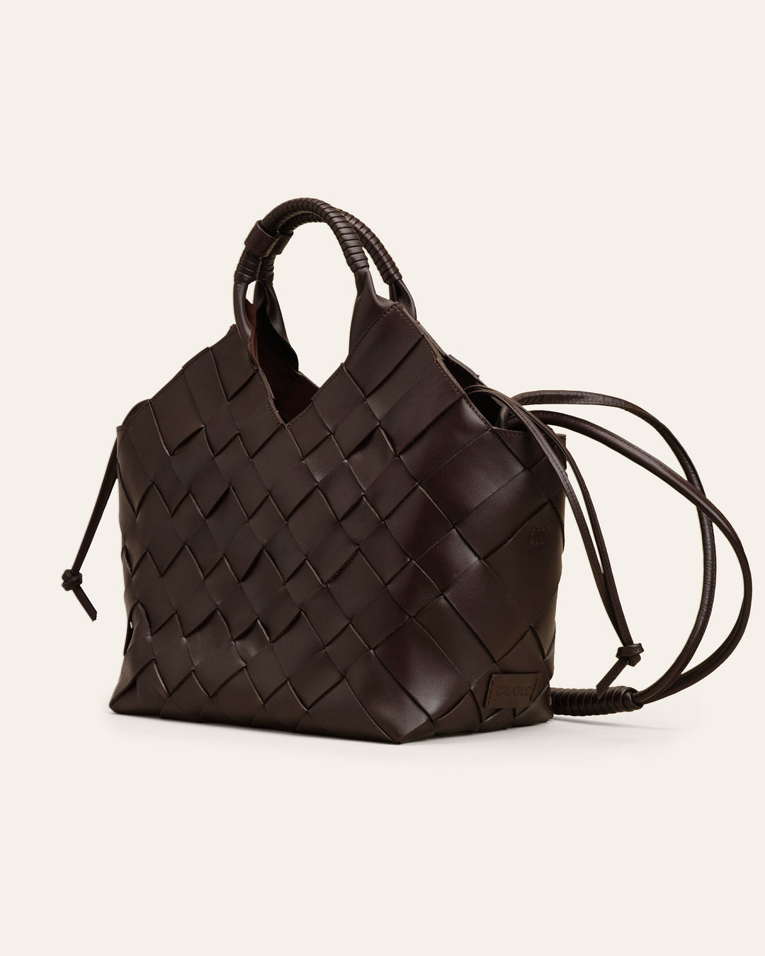 Misu Leather Bag Large, Umber