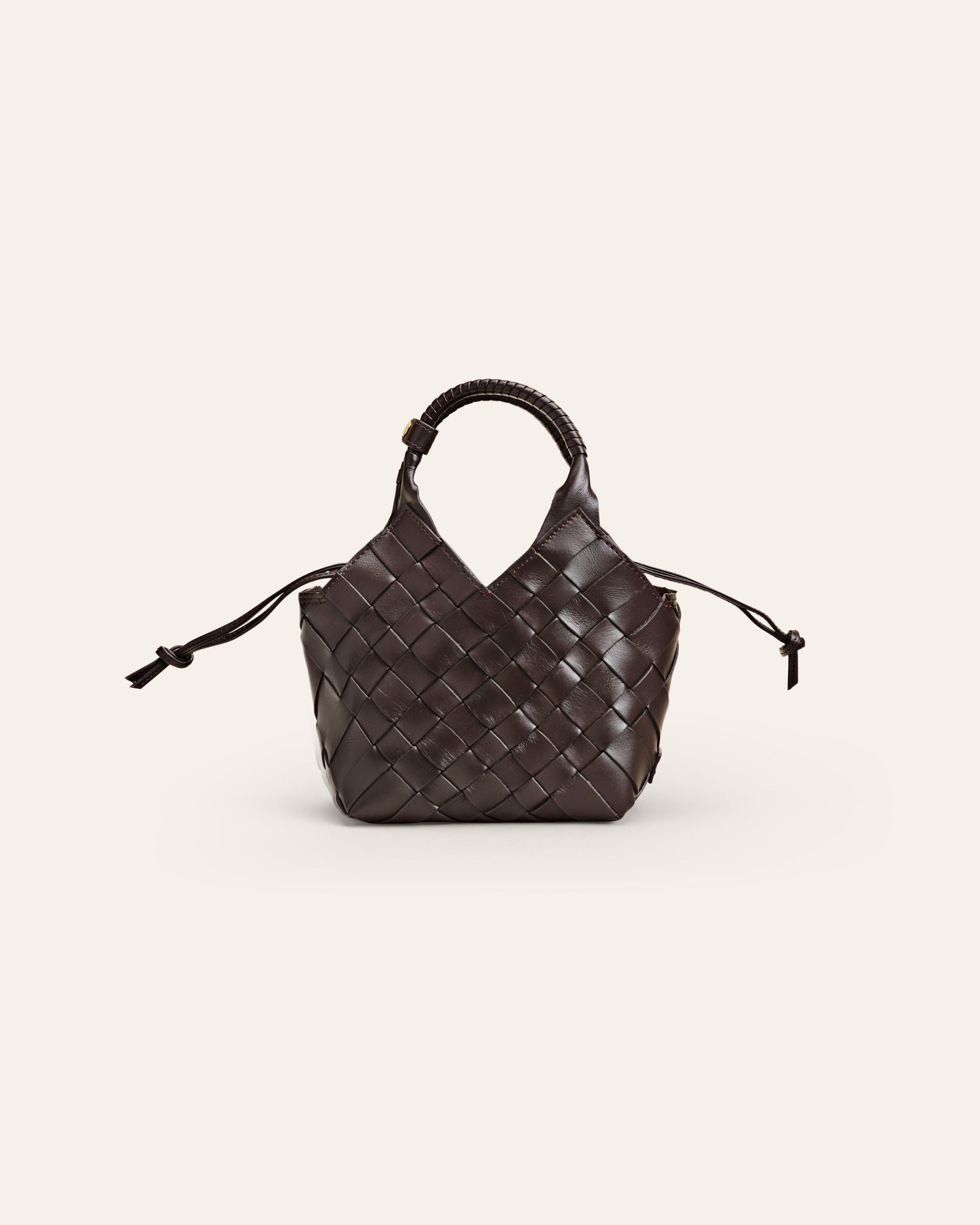 Misu Leather Bag Mini, Umber
