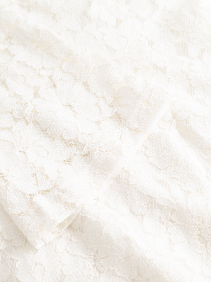 Kam Lace Dress, Ivory