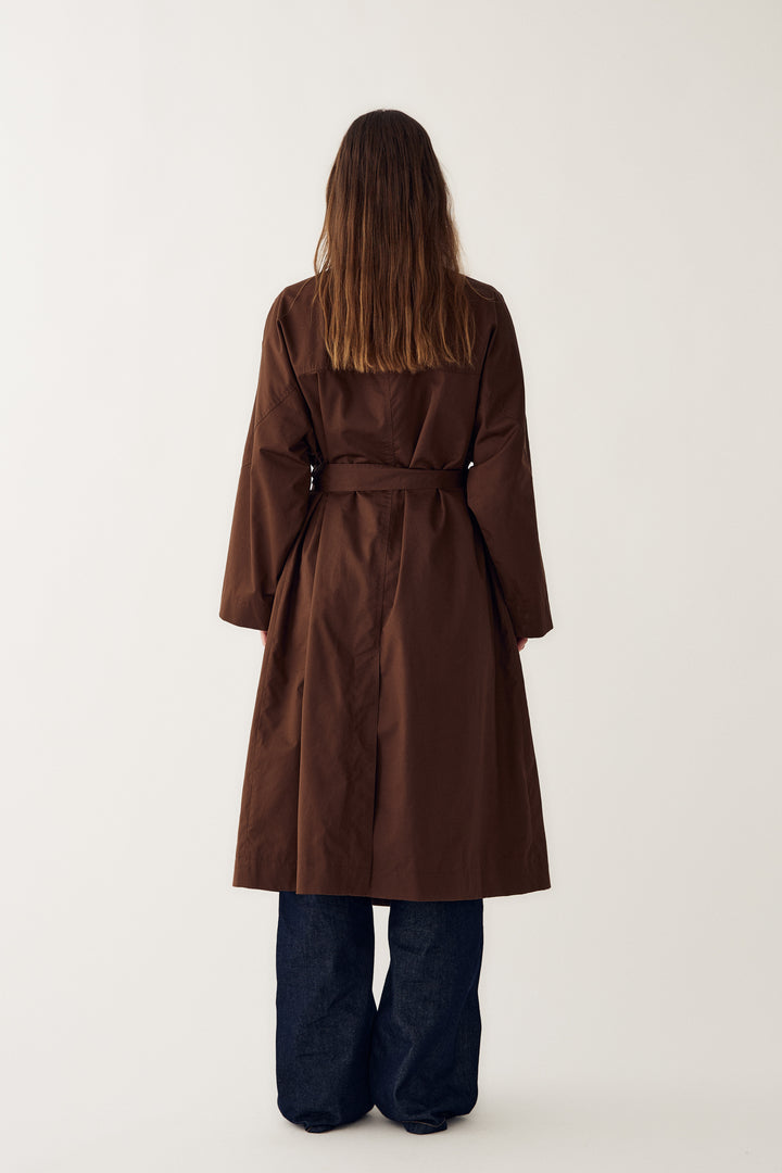 Cotton Coat, Brown