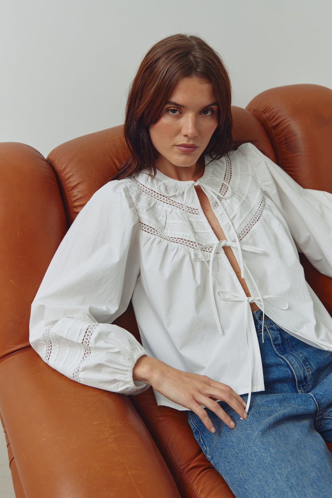 Marcel Blouse, White