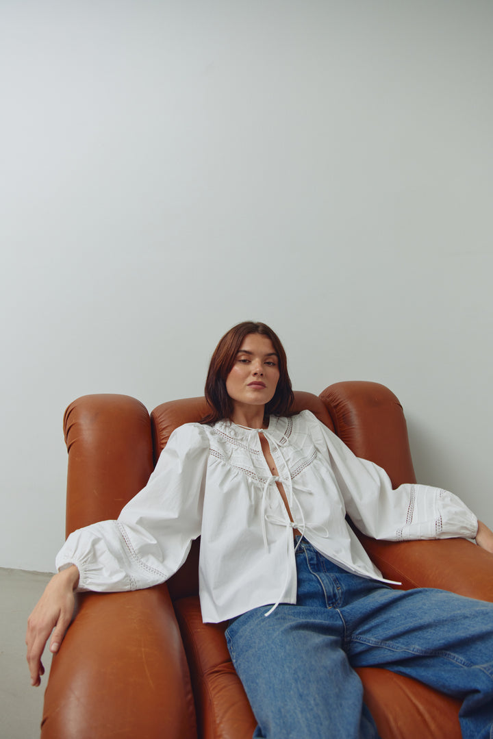 Marcel Blouse, White
