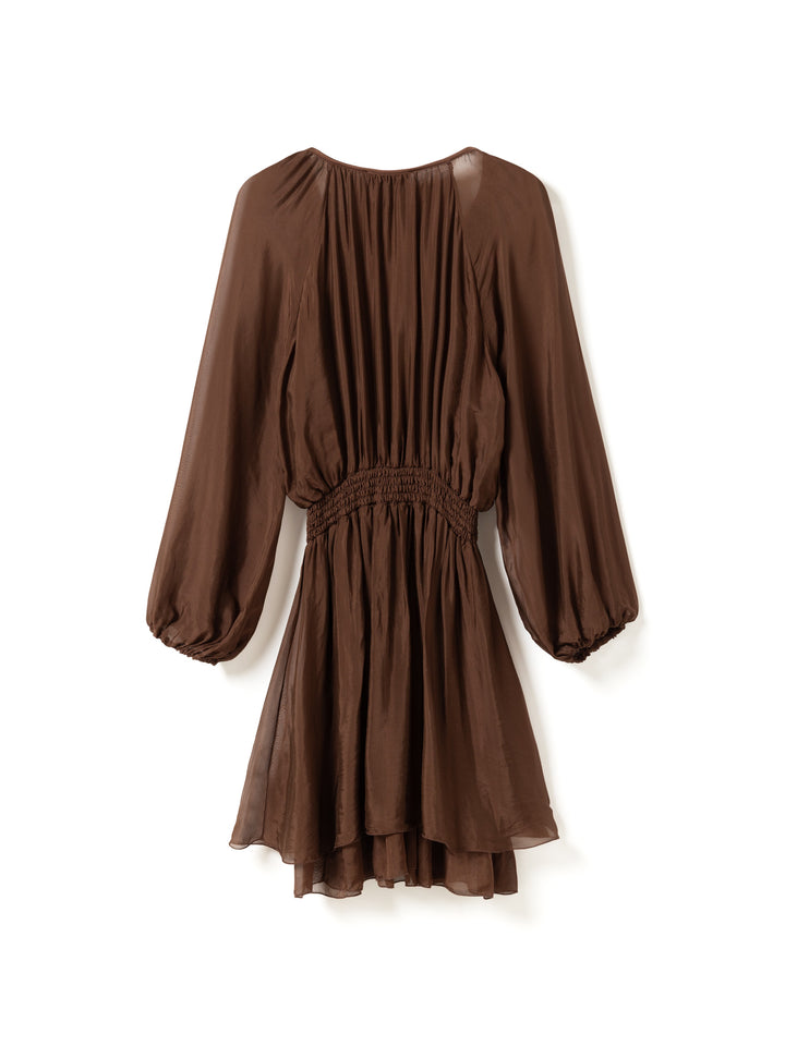 Mariel Dress, Chocolate