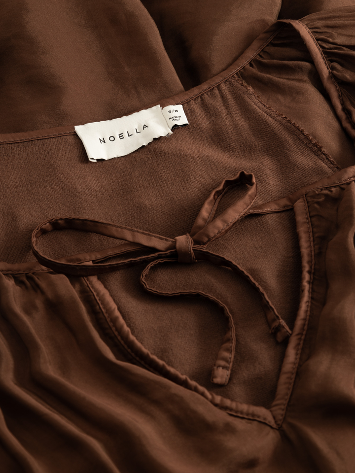 Mariel Dress, Chocolate