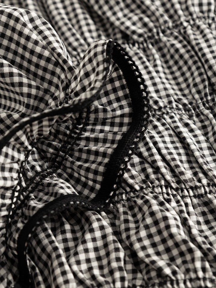 Marty Blouse, Black Check