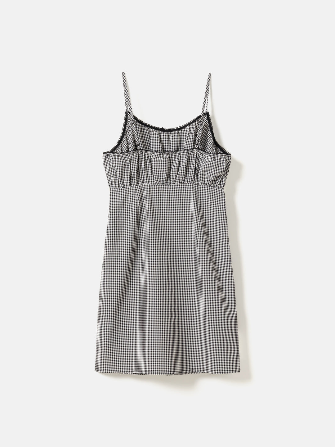 May Dress, Black Check
