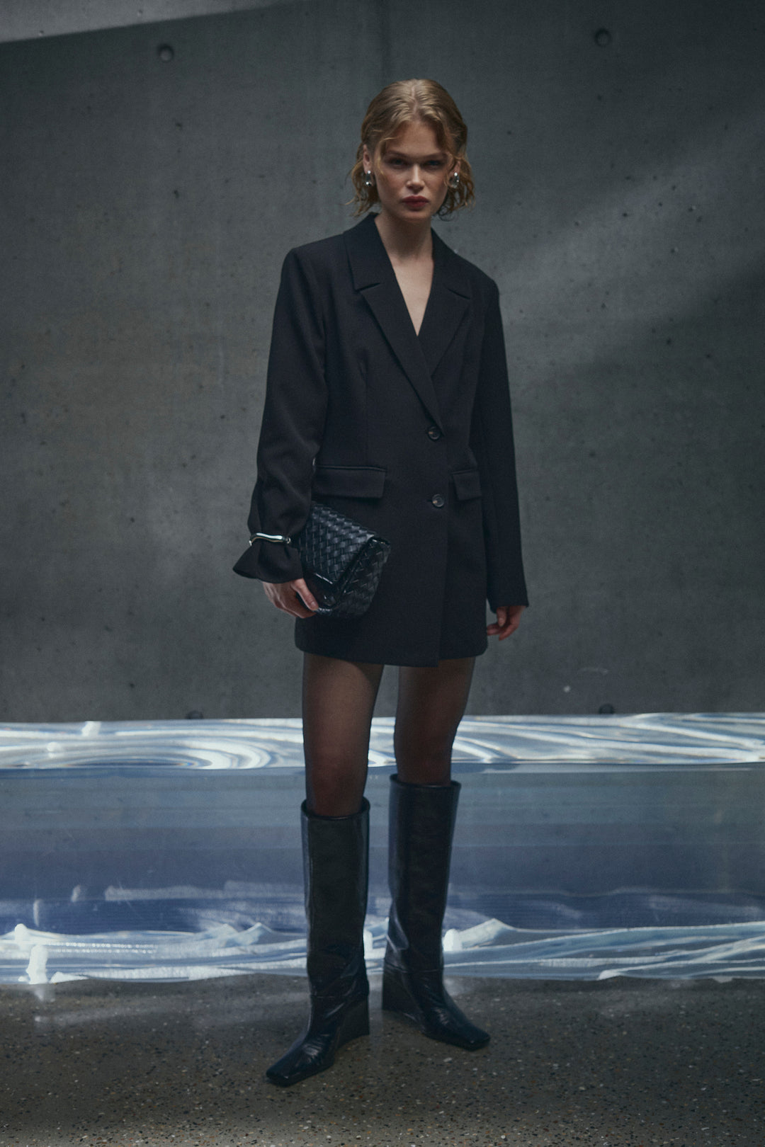 Blazer Dress - Black