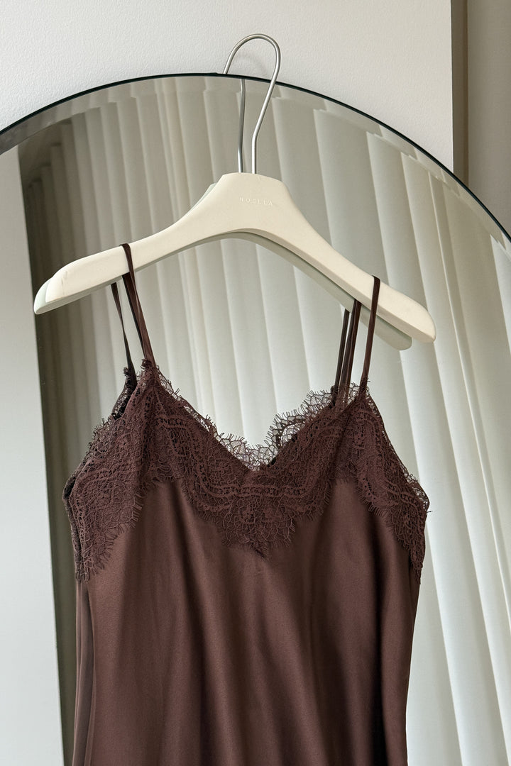 Merley Dress, Chocolate
