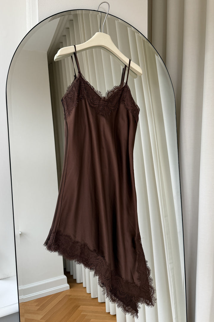 Merley Dress, Chocolate
