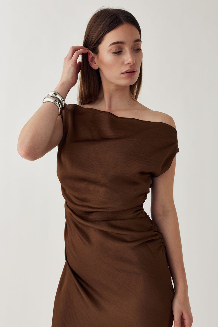 Onette Dress - Toffee