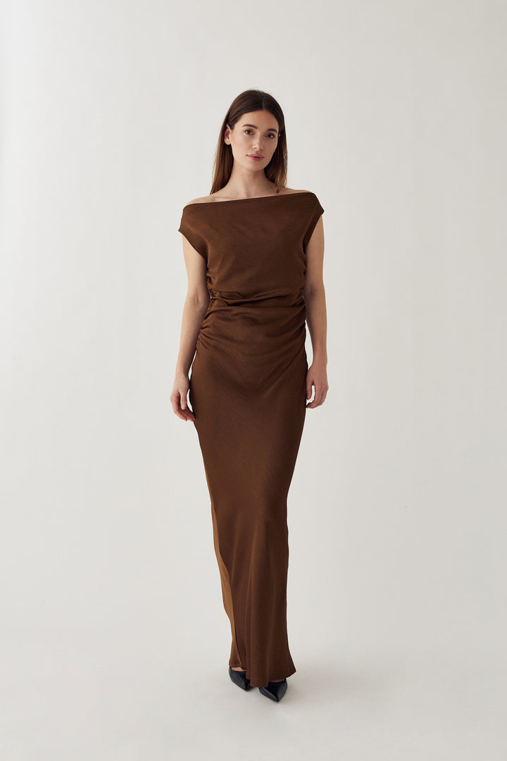 Onette Dress - Toffee