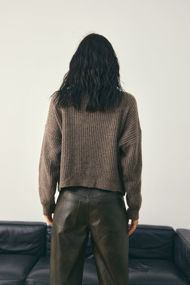 Leondra Pants, Worn Brown