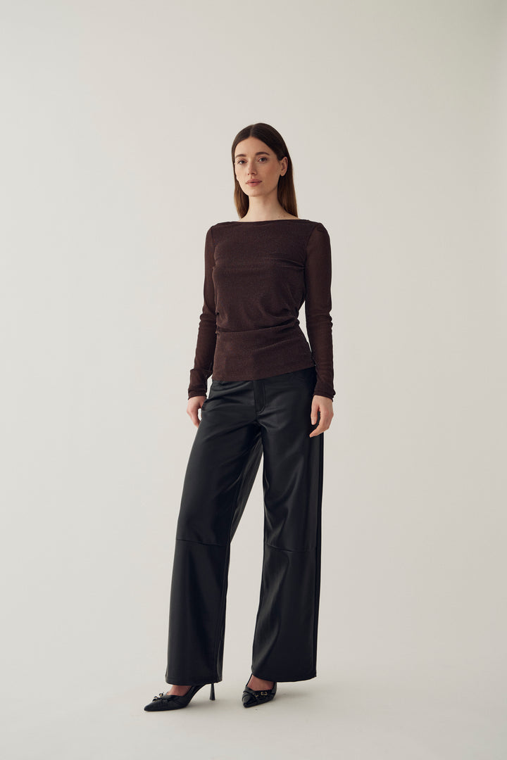 Madeline Top - Chocolate