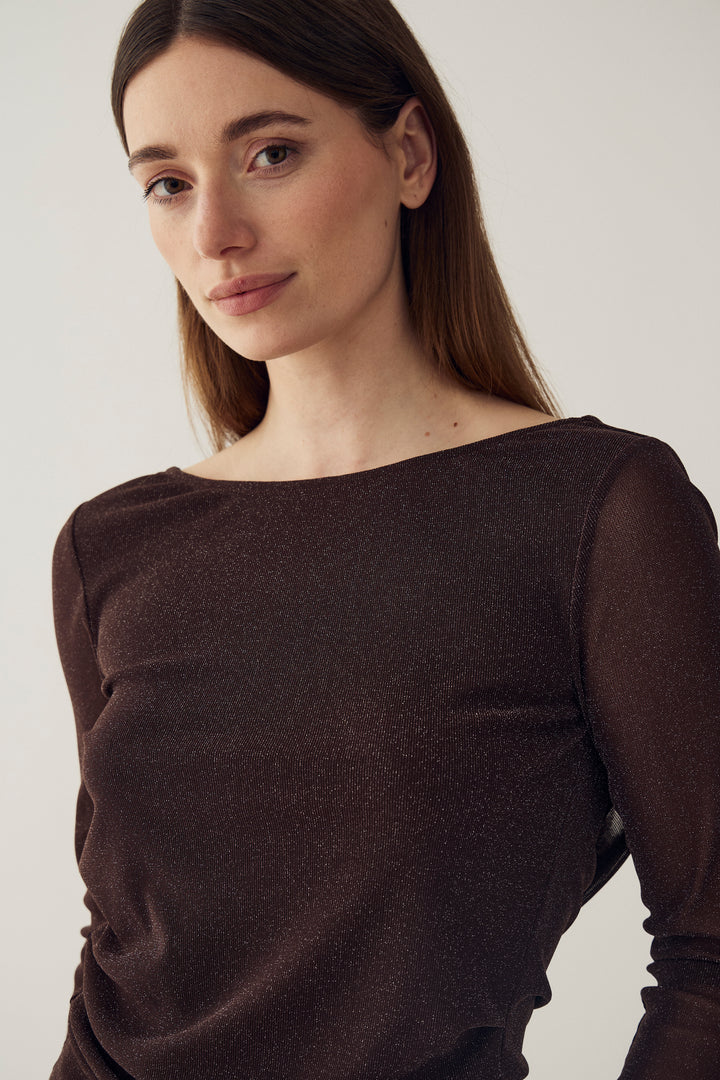 Madeline Top - Chocolate
