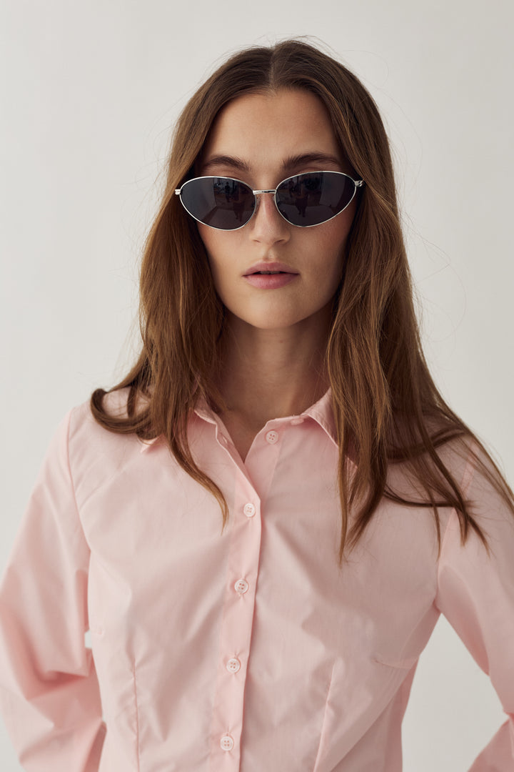 Loyce Shirt, Blush Pink