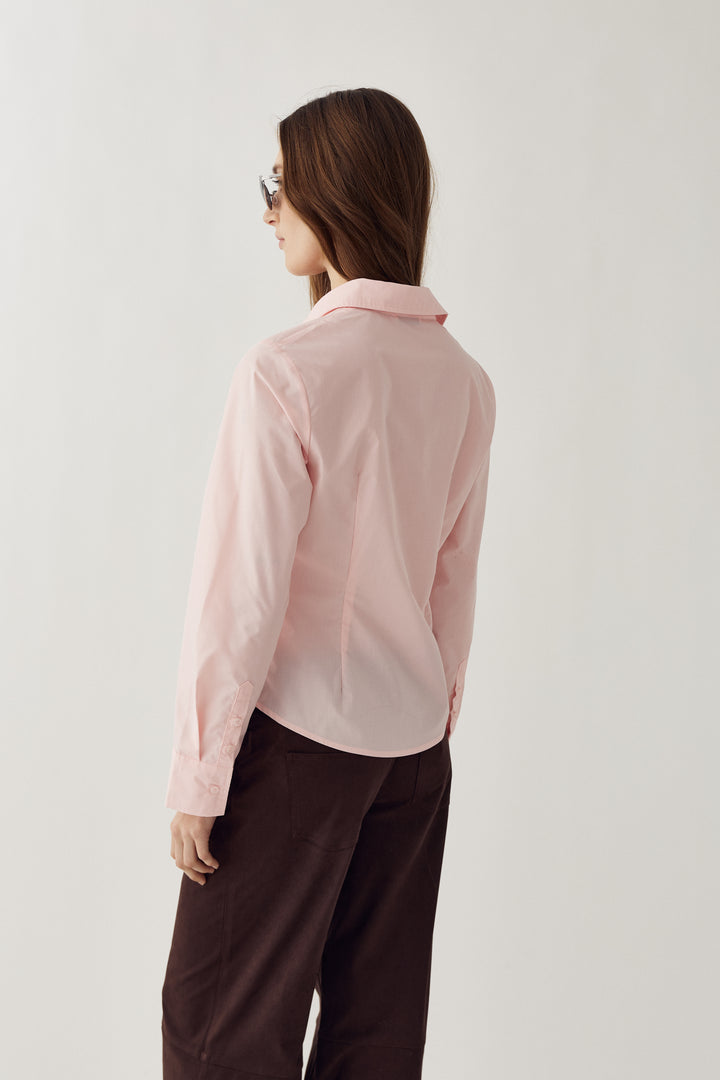 Loyce Shirt, Blush Pink