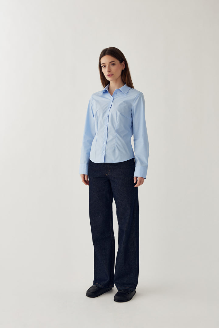 Loyce Shirt, Light Blue