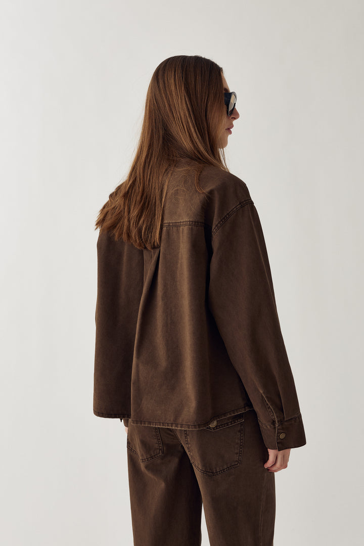 Marthena Shirt - Brown