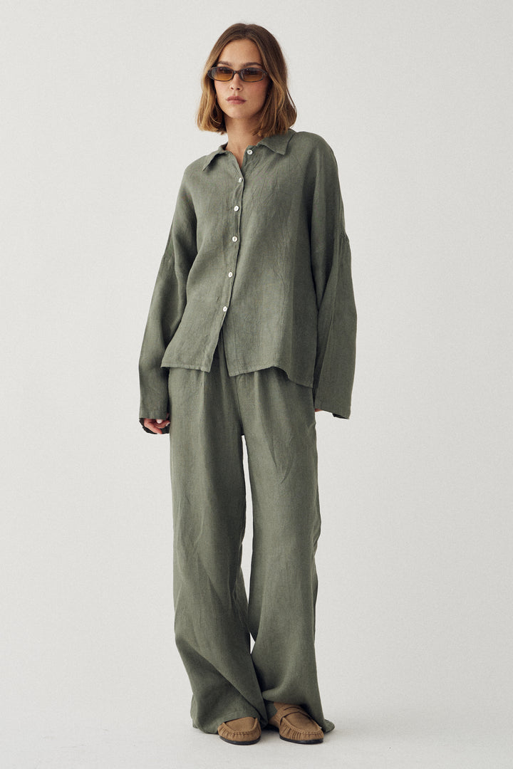 Lorann Pants, Army Green
