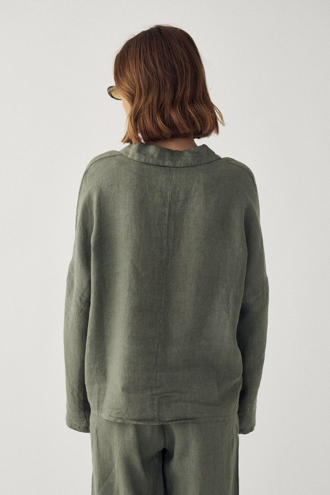 Leonora Shirt, Army Green