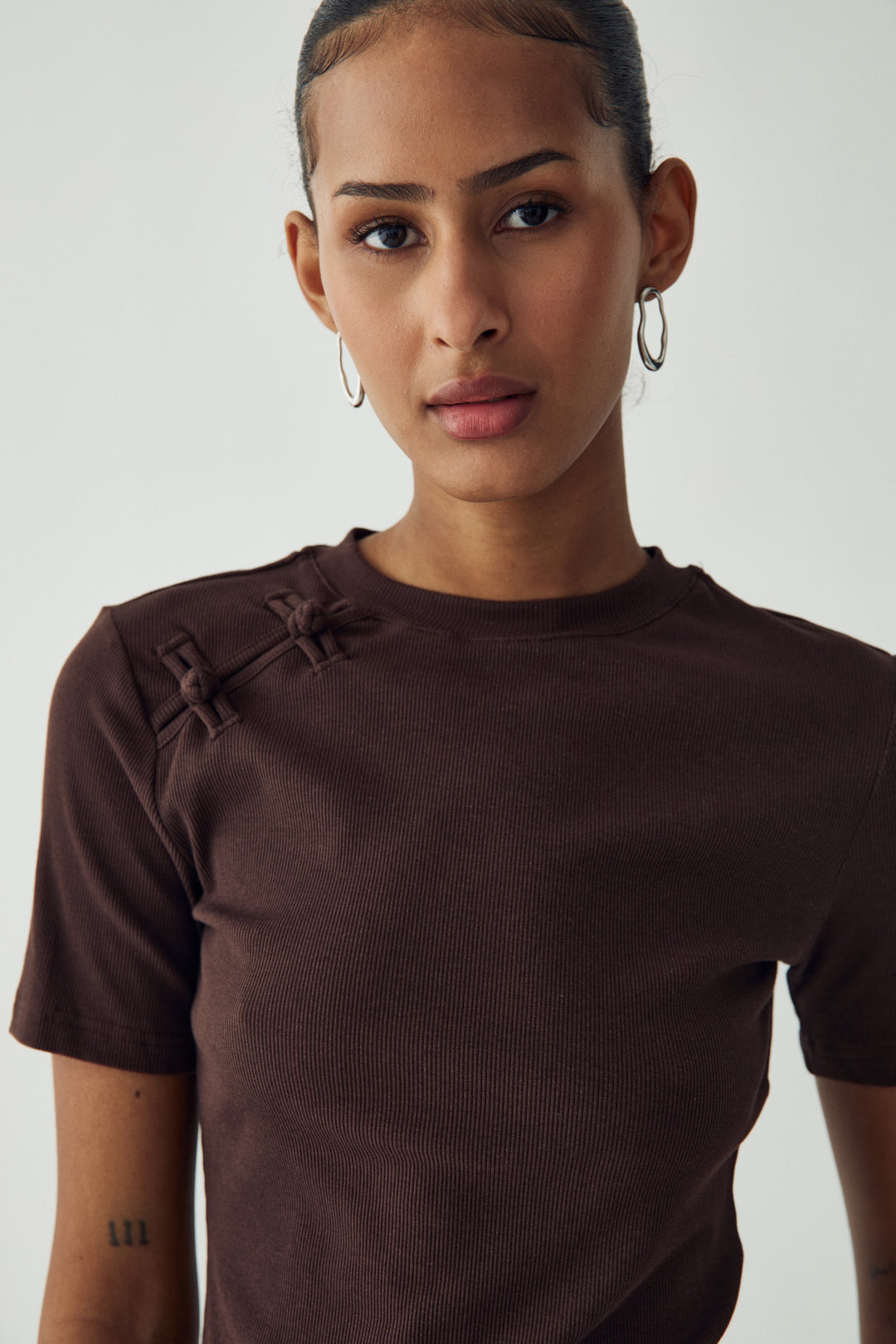 Neina Top - Chocolate