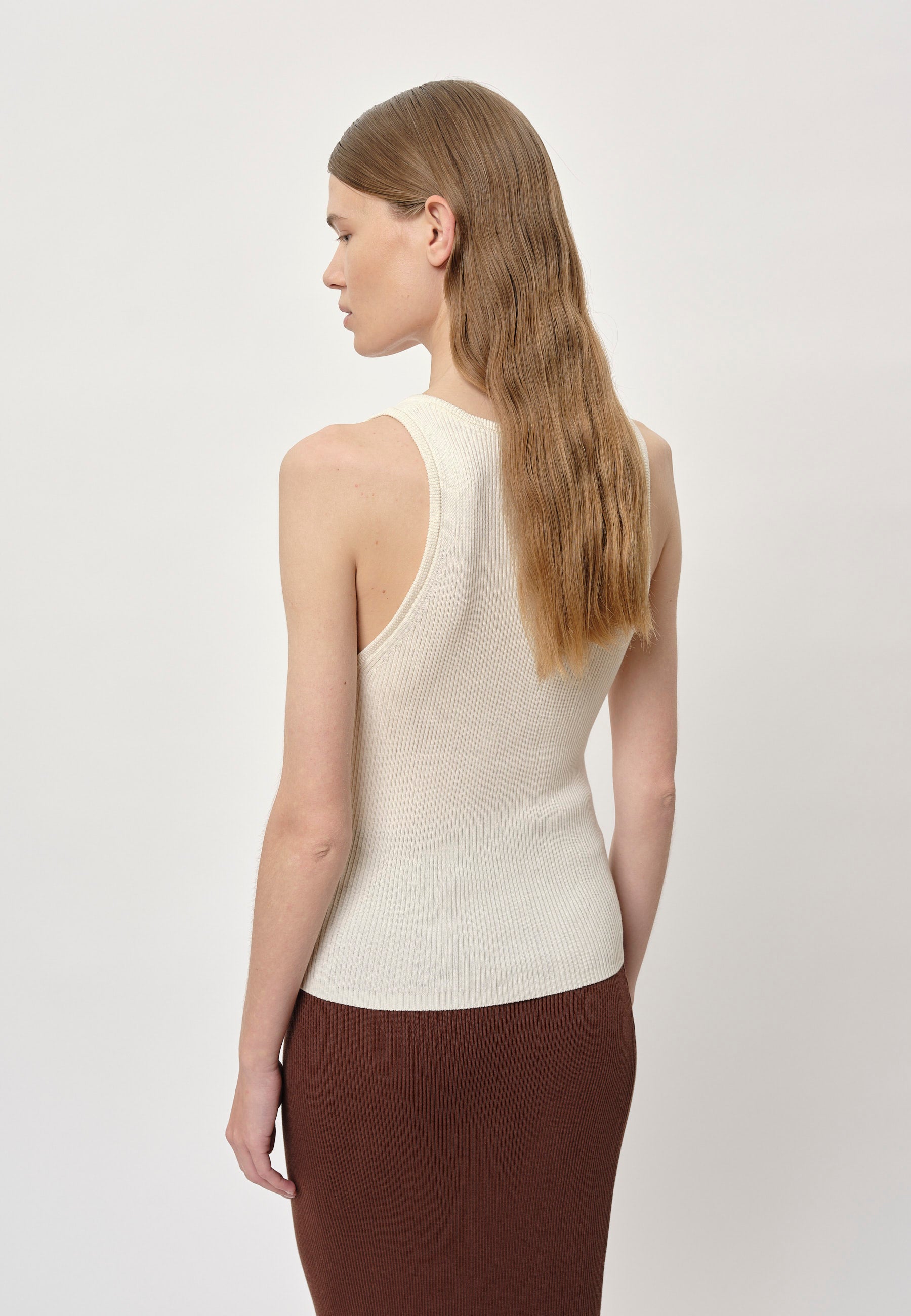Nellie Knit Top, Creme