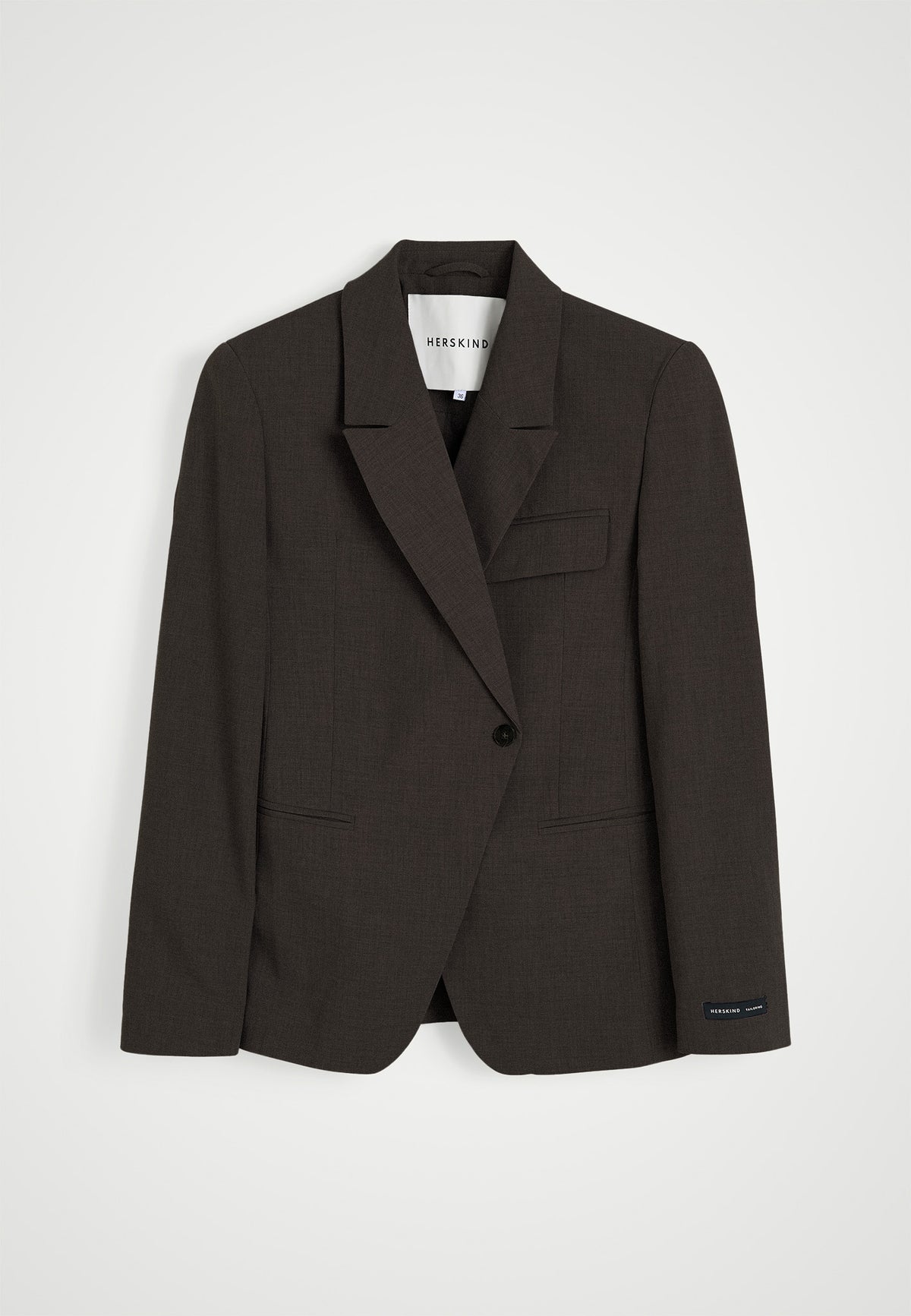 Oprah Reguar Blazer, Coffee Bean