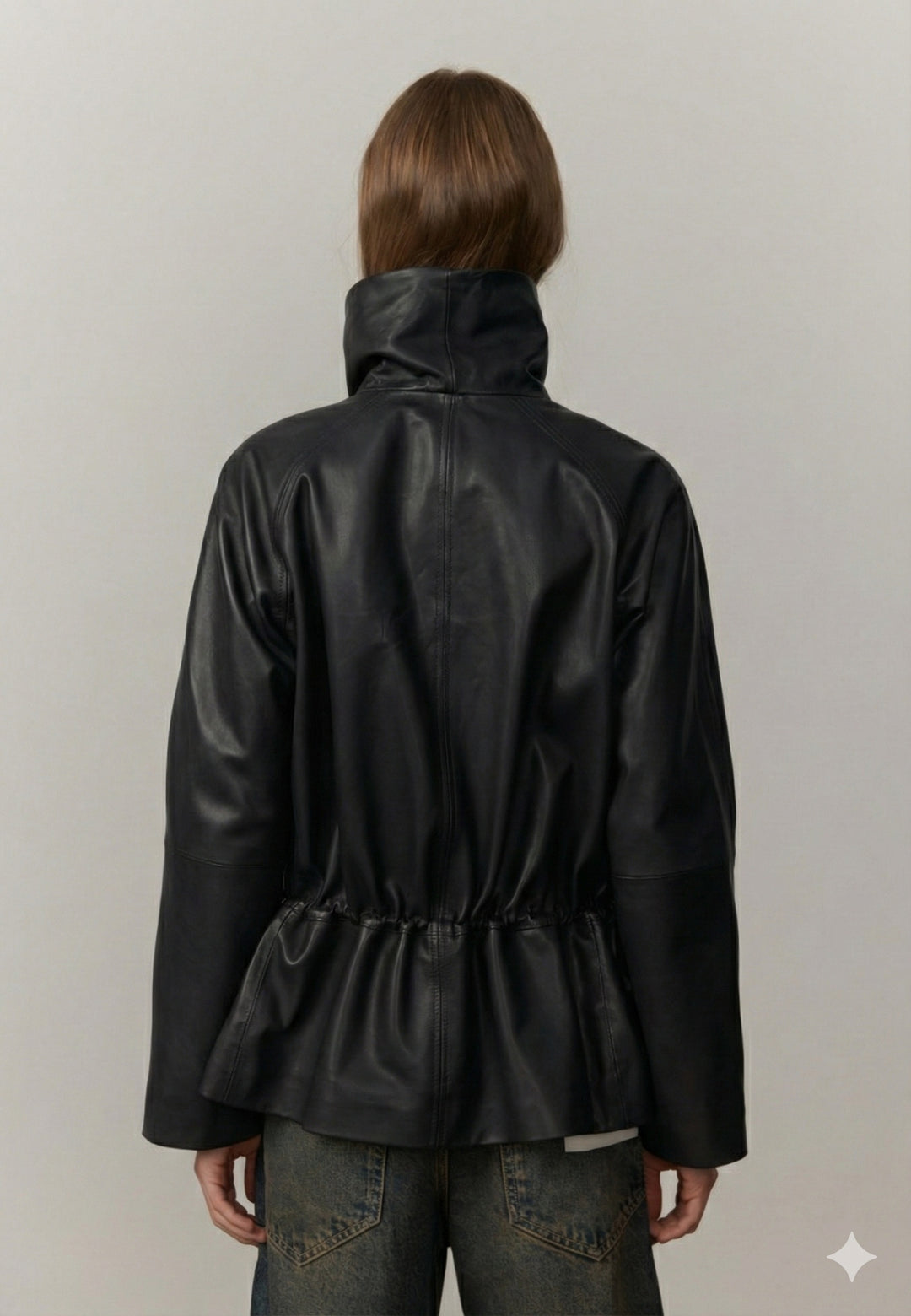 Oscar Leather Jacket - Black