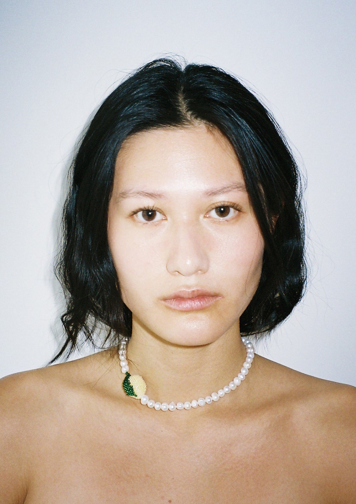 Pearl Lemon Necklace