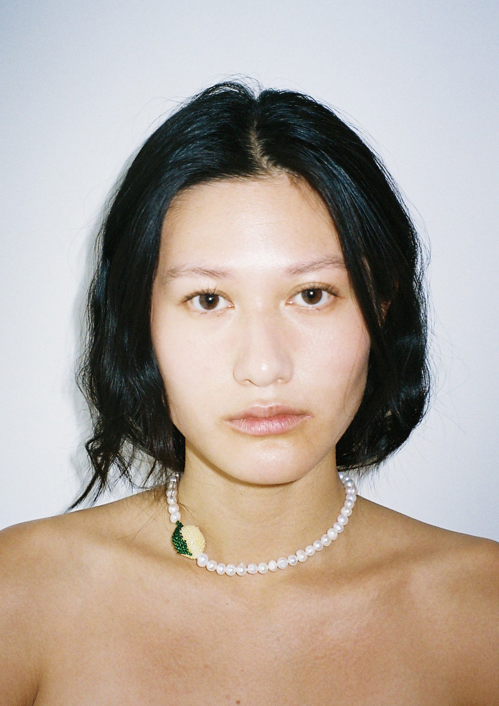 Pearl Lemon Necklace