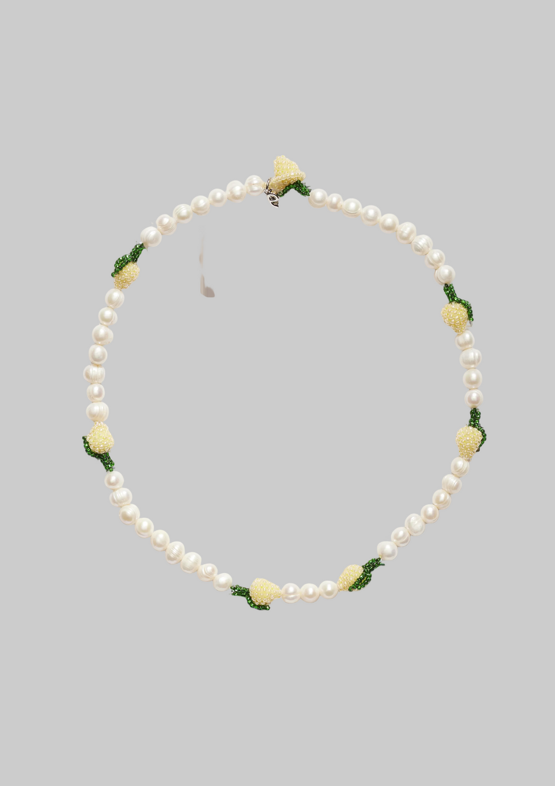 Multi Pearl Lemon Necklace