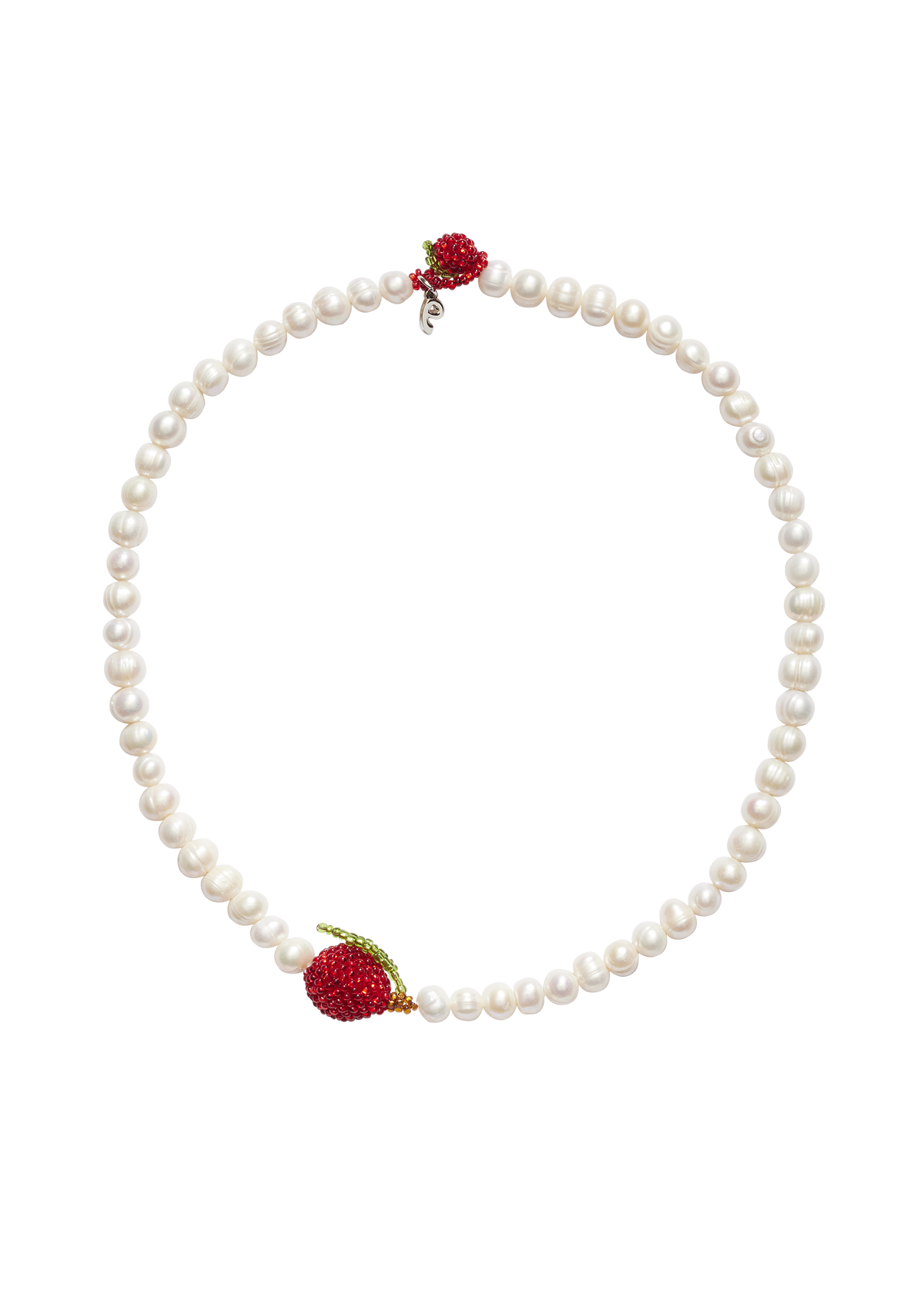 Pearl Apple Necklace