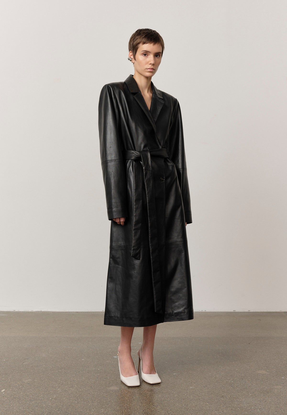 Philine Leather Coat