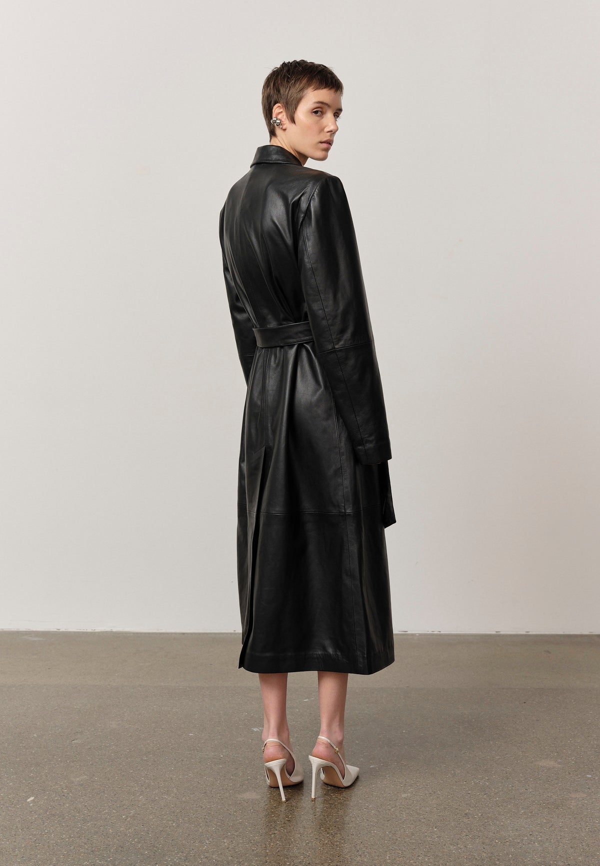 Philine Leather Coat