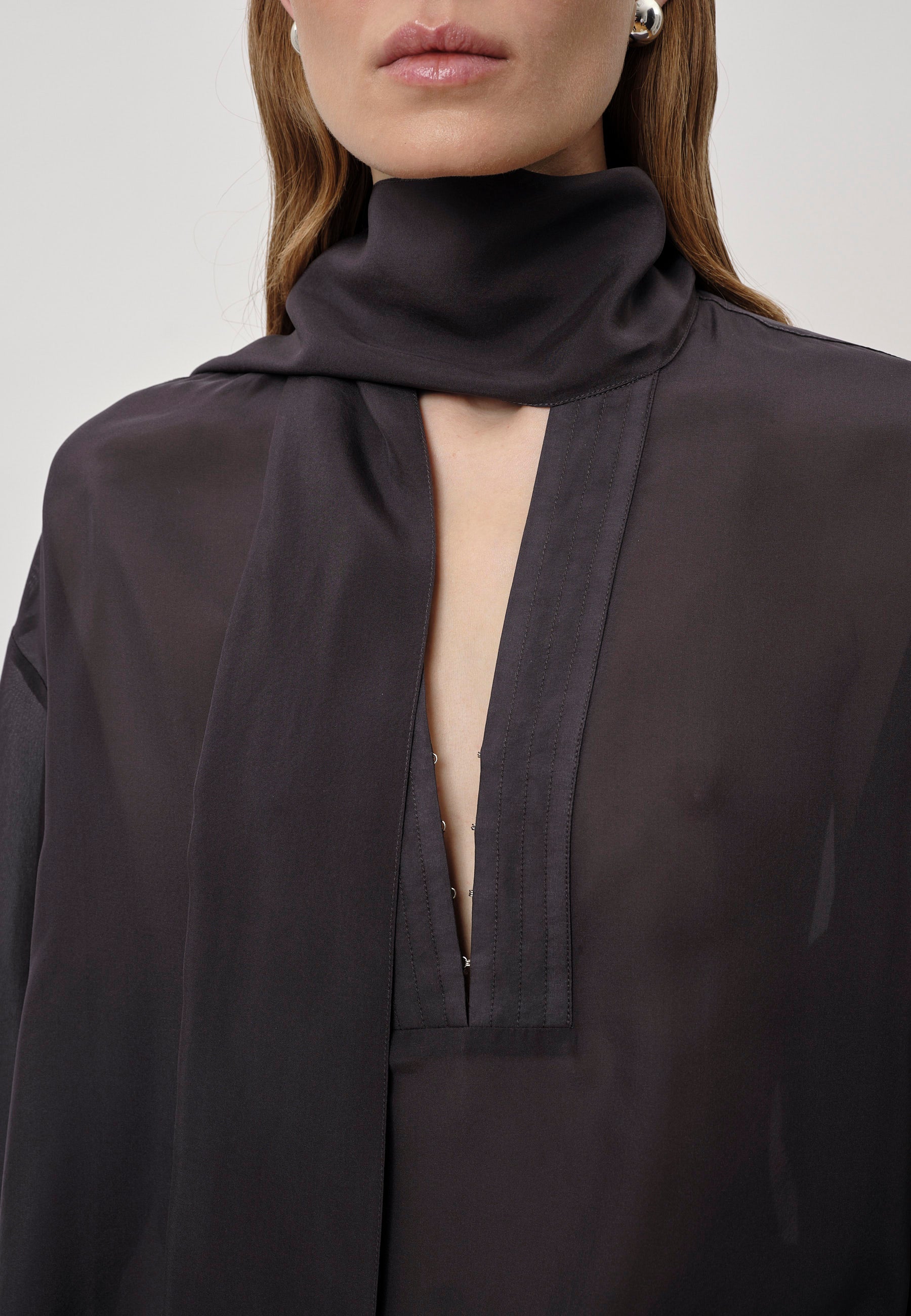 Prudence Blouse, Steel